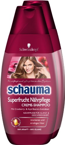 Schauma Superfrucht Naehrpflege Shampoo 2er Pack 