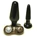 Doc Johnson Rump Shakers Black Medium Vibrating Butt Plug Anal Sex Kit