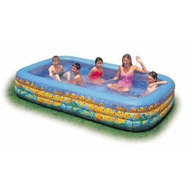 Sunfish Inflatable Kiddie Family Wading Pool