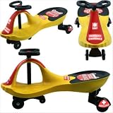 Yellow Ambulance Wiggle Ride-on Car