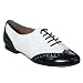 Women's Xhilaration® Taree Wingtip Oxford - White/Black