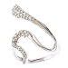 Snake CZ Sterling Silver Ring