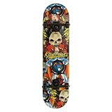 Kryptonics Skull Skateboard - 31'
