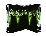 Bundle Monster Vinyl Skins Accessory For Xbox 360 Game Console - Cover Faceplate Protector Sticker Art Decal - Green Dagger Bundle Monster Vinyl Skins Accessory For Xbox 360 Game Console - Cover Faceplate Protector Sticker Art Decal - Green Dagger