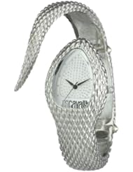 Just Cavalli Womens R7253153515 Poison Stainless Steel Triangular Second Hand Watch