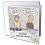 Rich Diesslins Funny General - Editorial Cartoons - Katrina Hurricane Shelter Problems - Greeting Cards-6 Greeting Cards with envelopes