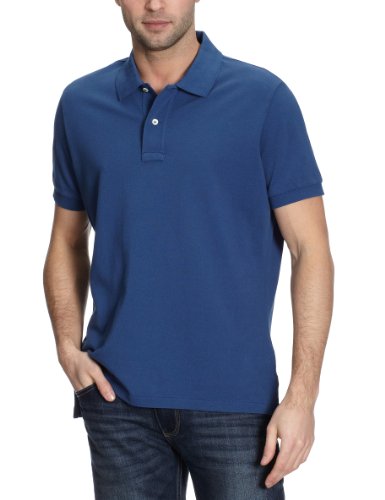 Eddie Bauer Herren Poloshirt, Piqu&eacute; 11202081, Gr. 48/50 (M), Blau (Dunkelblau) Preisvergleich