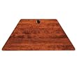 Valencia Series Table Top, Trapezoid, 48w x 24d, Medium Cherry