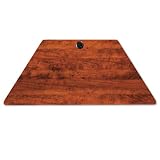 Valencia Series Table Top, Trapezoid, 48w x 24d, Medium Cherry