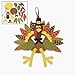 Fun Express Paper Turkey Craft Kit - Makes 12 - DIY Thanksgiving Crafts for Kids