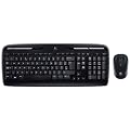 Logitech MK320 Tastatur und Maus schnurlos schwarz (deutsches Tastaturlayout, QWERTZ)