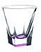 Fusion Crystal Multicolor Shot Glass Set