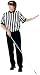Fun World Costumes Men's Mens Blind Referee Kit, Black, One Size