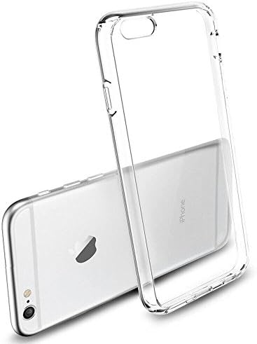 iPhone 6 Transparent Case **Crystal Clear** Tpu(thermoplastic Polyurethane) From Germany, Buffer Against Force-shockproof Technology, Scratch Resistant, Ultra Thin Case, Watermark Resistant, Extreme Durable, Oil and Grease Resistant, Abrasion Resistant, Low Temperature Flexibility, Great Looks, 0.3 mm Thickness, Bumper Case Cover (Clear)