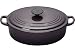 Le Creuset Enameled Cast-Iron 3-1/2-Quart Oval Wide French Oven, Cassis