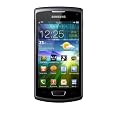 Samsung S8600 Wave 3 Smartphone (10.2 cm (4 Zoll) Super AMOLED-Touchscreen, 1.4 GHz Prozessor, 5 MP Kamera) metallic black