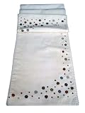 Handmade, Uniquely Designed Table Runner with Shower of Flowers Design
