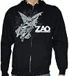 ZAO - Angel - Black Zip Up Hoodie