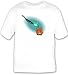 T-shirt with flame,