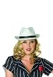 Felt Hat - Gangster 14 Inch Oval Shape (White;One Size)