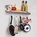 Enclume MPW-09 RACK IT UP Wall Bar and Bamboo Shelf Pot Rack