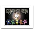 FRAMED - GRATEFUL DEAD - Bears - 8x10 - MATTED PRINT / POSTER - SILVER METAL FRAME - Also Available UNFRAMED - Click Here