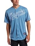 MLB Kansas City Royals Short Sleeve 6 Button Synthetic Replica Jersey
