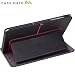 Case-Mate docomo GALAXY Tab 10.1 LTE SC-01D / SAMSUNG GT-P7510 Stand Case, The Venture, Black faux leather with Red accents �X�^���h�@�\�� �u�b�N�^�C�v ���U�[���P�[�X�uVenture�v �u���b�N/���b�h CM016409