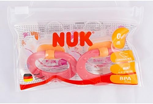 NUK Happy Day's Cat Silicone Soother Twin Pack - 0-6m