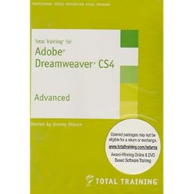 Total Training for Adobe Dreamweaver CS4 Advanced (PC DVD)