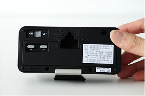 Cover image : SEIKO STANDARD/セイコースタンダードデジタルクロック電波修正機能付き　SQ677K(ブラック)
