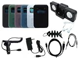 iShoppingdeals - Lot 13 Item Accessory Bundle Combo for Sandisk Sansa Clip Plus