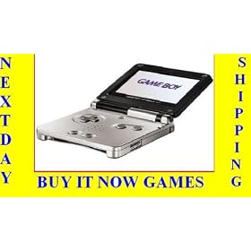 Limited Edition Game Boy Advance SP- Dual Tone Platinum/Onyx