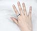 TIGRADE 2mm 4mm 6mm 8mm Titanium Ring Plain Dome High Polished Wedding Band Comfort Fit Size 4-15, 6mm, Silver, Size 7.5