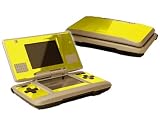 Original Nintendo DS Skin - NEW - YELLOW CHROME MIRROR system skins facepla ....