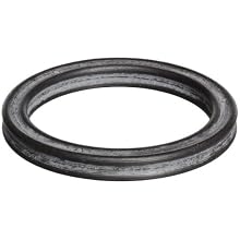 Viton Quad-Ring, 75A Durometer, Black