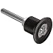 Merit Abrasotex Quick-Change Abrasive Disc Holder, Type II, 1/4" Shank, 1-1/2" Diameter, 30000 rpm, Grit Medium