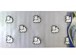Non-slip and Lovely Clear Bath Mat - Bathroom D&eacute;cor with Farm Cow Accent