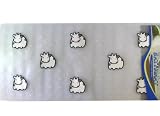 Non slip and Lovely Clear Bath Mat Bathroom Décor with Farm Cow Accent 41iGgpp%2BaFL. SL160 Non slip and Lovely Clear Bath Mat Bathroom Décor with Farm Cow Accent