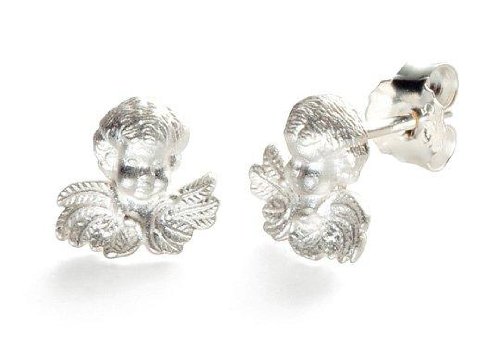 Alraune Damen-Ohrstecker Engel Silber 101190 Preisvergleich
