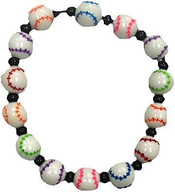 Bright Softball Bracelet