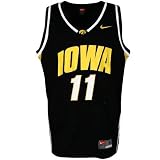 Nike Iowa Hawkeyes #11 Black Replica Basketball Jersey