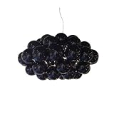 Black Beads Octo Pendant / Chandelier By Winnie Lui