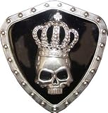 SKULL SHIELD Belt Buckle