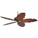 Hunter Fan 28614 72-Inch Fellini Ceiling Fan Hand Carved Wood Blades, Cocoa