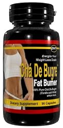 Cha De Bugre Fat Burner - 90 Capsules 800mg Cha de?? Bugre Brazilian Diet Energy Booster & Fat Burner Formula