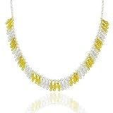 Vermeil (24k Gold over Sterling Silver) Sterling Silver Two Tone SeaHorse Rolo Link Charm Necklace