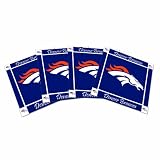 NFL Denver Broncos 4pk Ceramic Coasters
