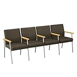 IMAGE OF NBF Signature Series Uptown FourSeater with Center Arms in Standard Fabric