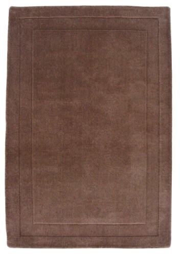 Jovi Home Carved Hand Made Rug 5 -Foot by  8-Foot, Mocha